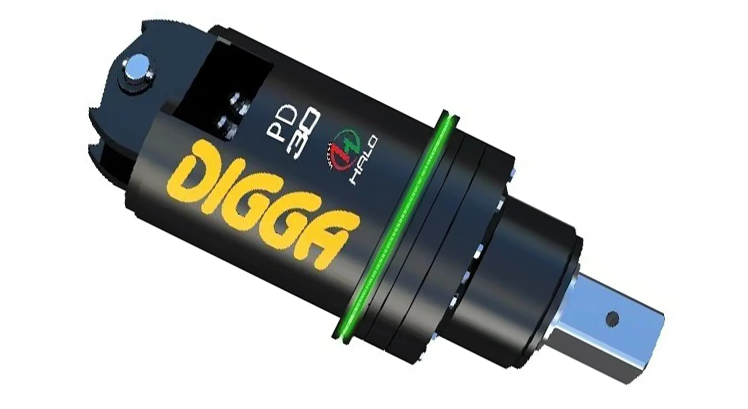 Digga booraandrijving met halo led ring